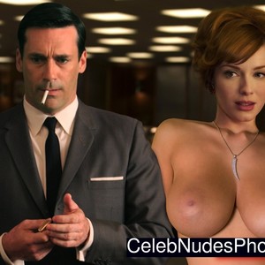 Christina Hendricks Naked Celebrity sexy 18 