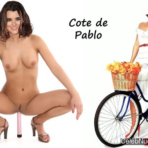 Naked pictures of cote de pablo