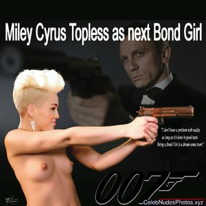 Miley Cyrus Real Celebrity Nude sexy 8 